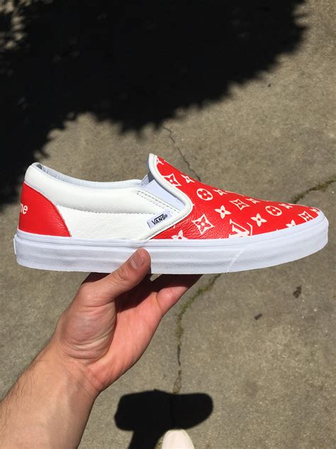 supreme x louis vuitton vans|louis vuitton x supreme sale.